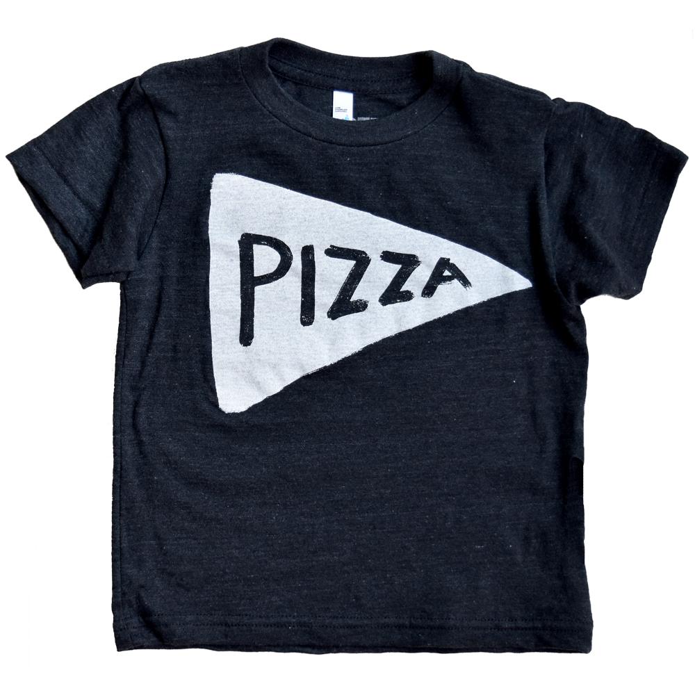 Kids Pizza T Shirt by Xenotees