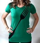 Xenotees Fork T-shirt for Women by Xenotees