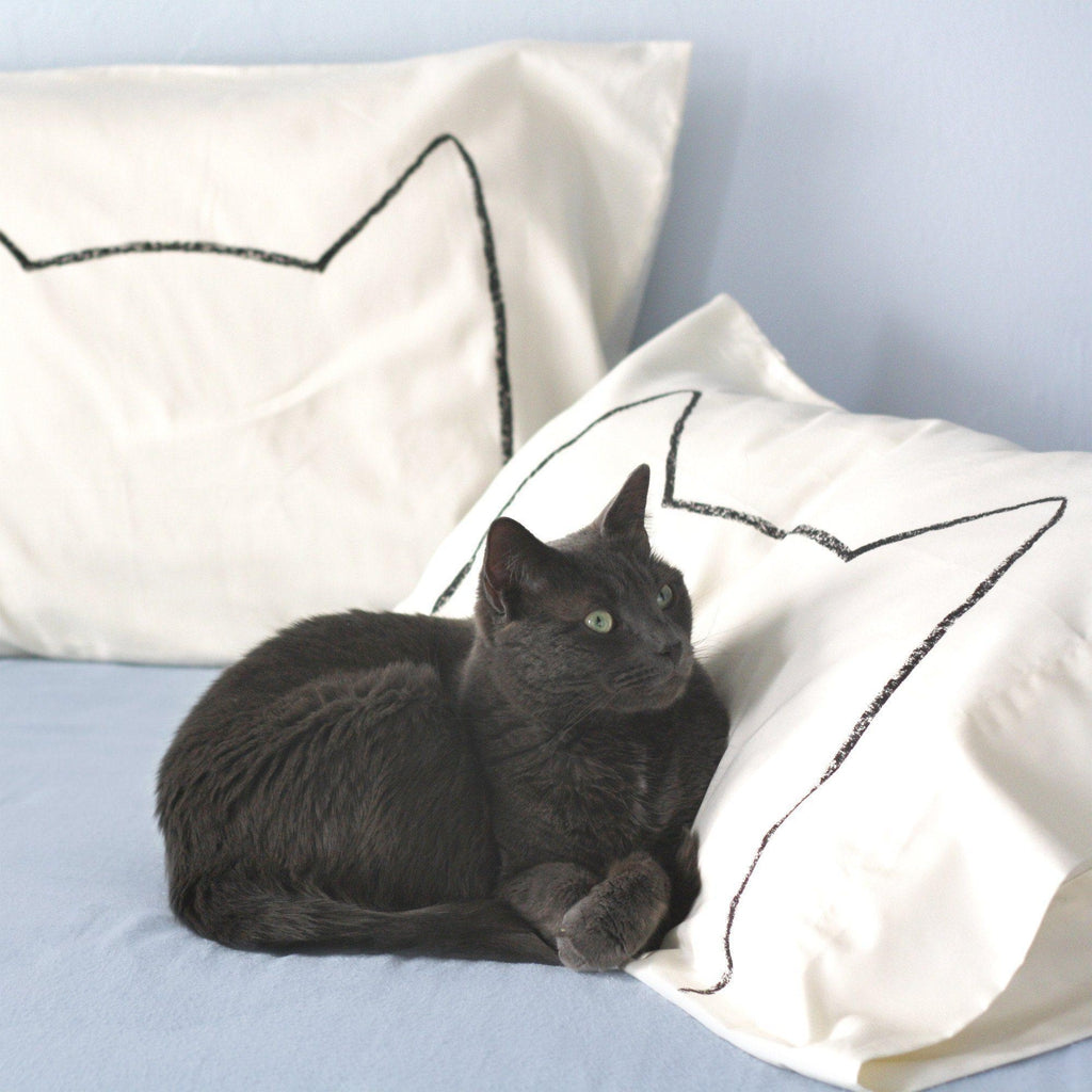 Cat Nap Pillowcases - Set of 2 by Xenotees