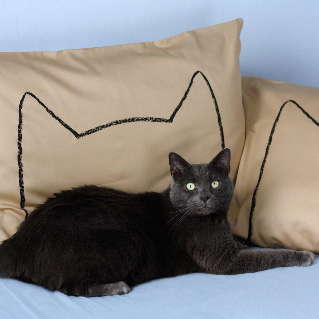 Cat Nap Pillowcases - Set of 2 by Xenotees