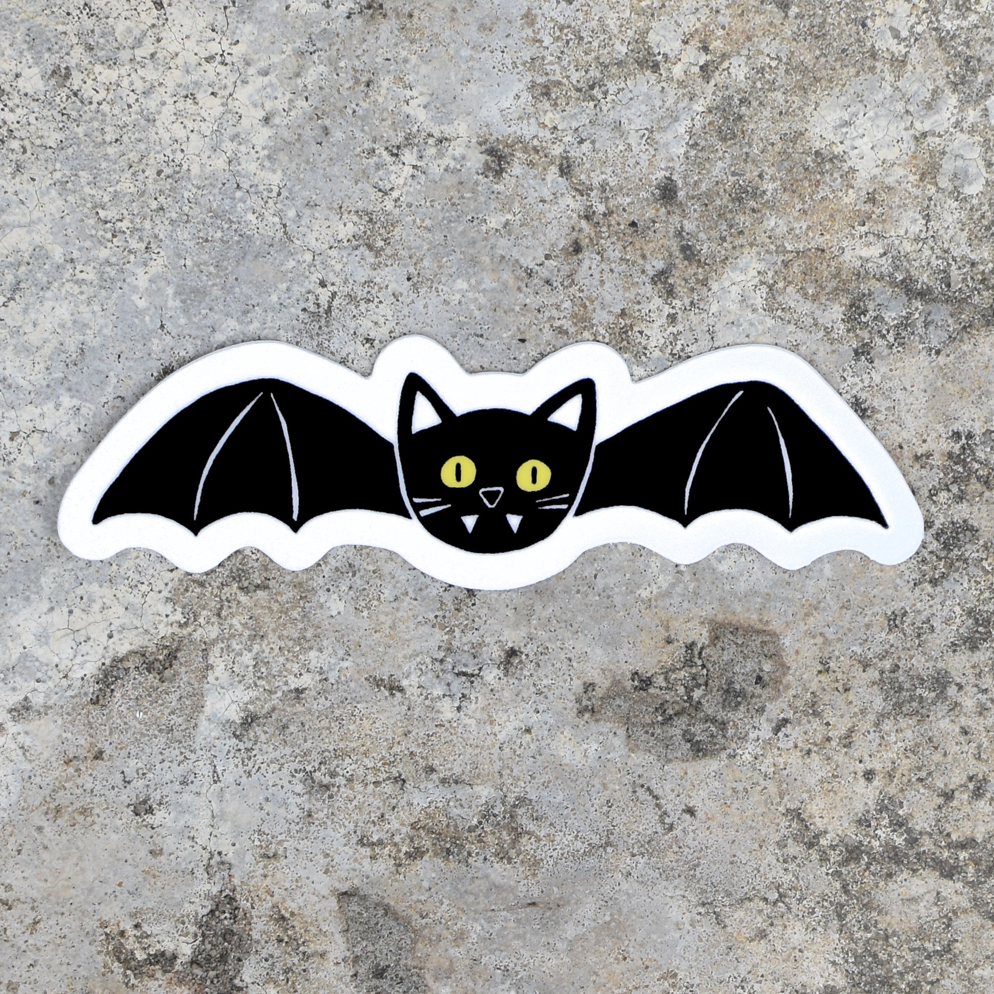 Cat Bat Sticker by Xenotees