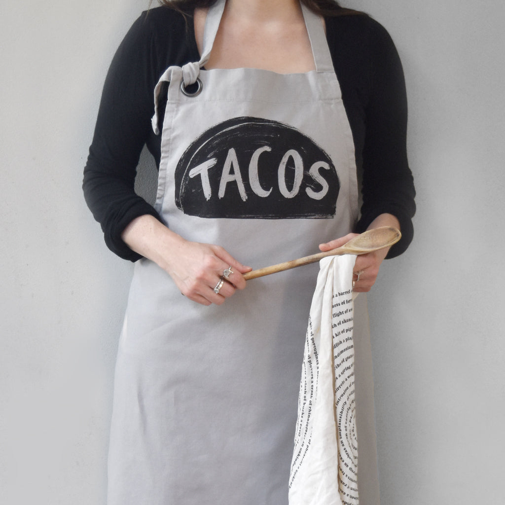 Taco Tuesday Cotton Canvas Apron by Xenotees