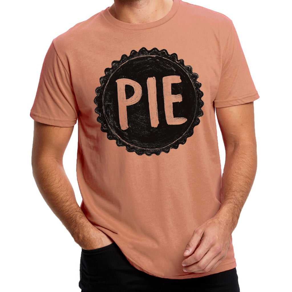 Cinnamon Brown Pie Lover Tee for Bakers