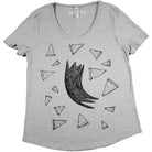 Women's Pizza Party Cat T Shirt by Xenotees